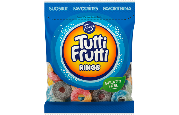 Tutti Frutti Rings 120g