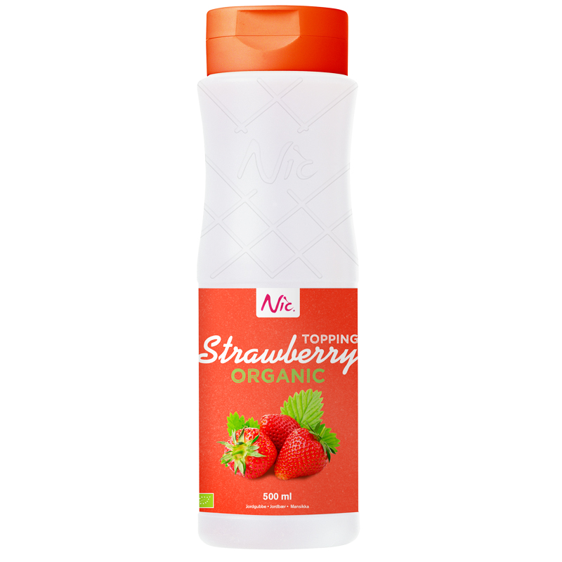 Topping Jordgubb 500ml - 52% rabatt