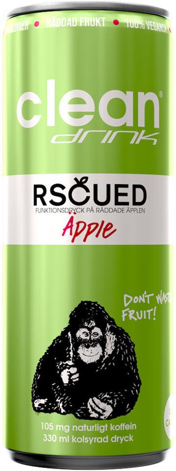 Rscued by Clean - Äpple 330ml