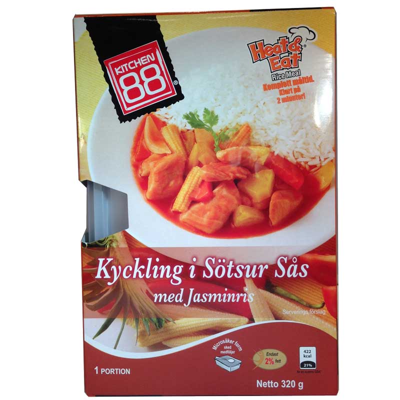 Kyckling i sötsur sås - 33% rabatt