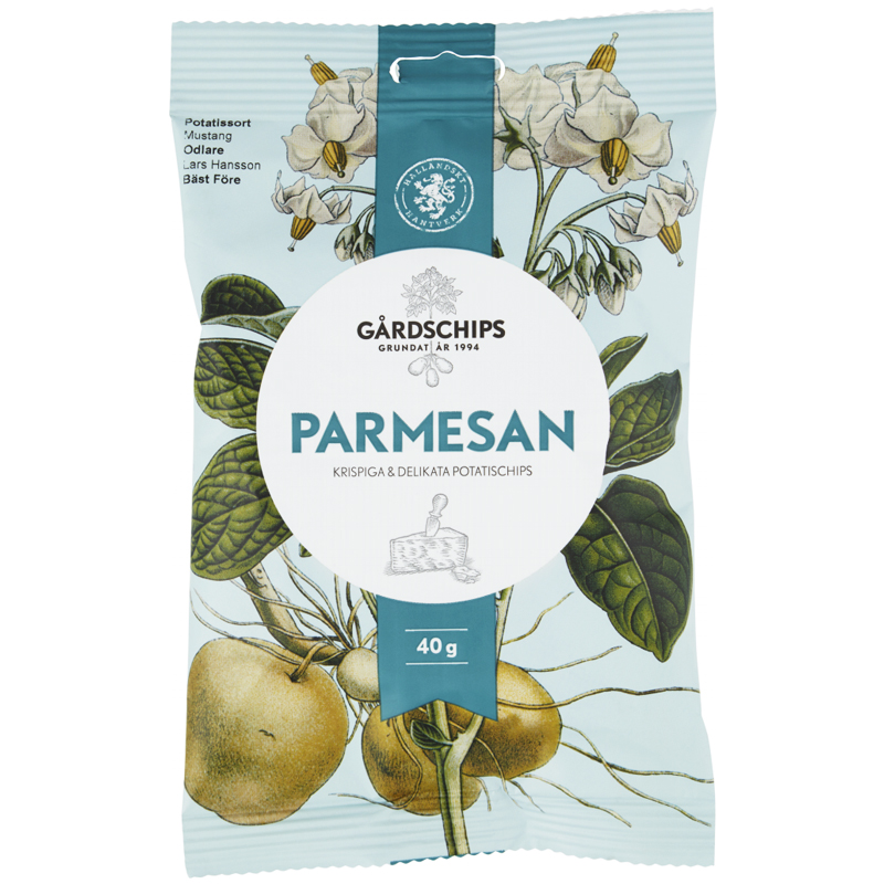 Potatischips Parmesan 40g - 41% rabatt