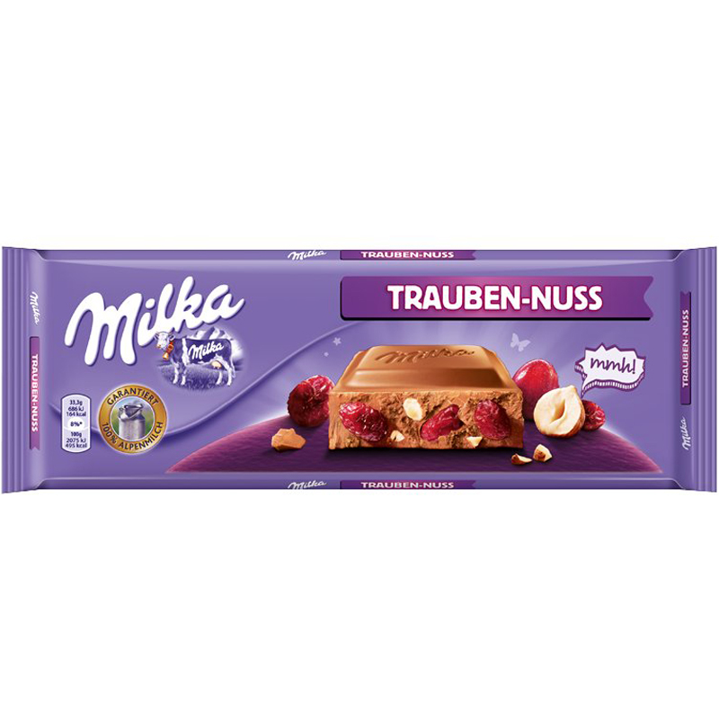 Mjölkchokladkaka Russin & Hasselnötter 300g - 44% rabatt