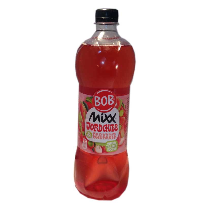 Saft BOB Mixx Jordgubb & rabarber - 71% rabatt