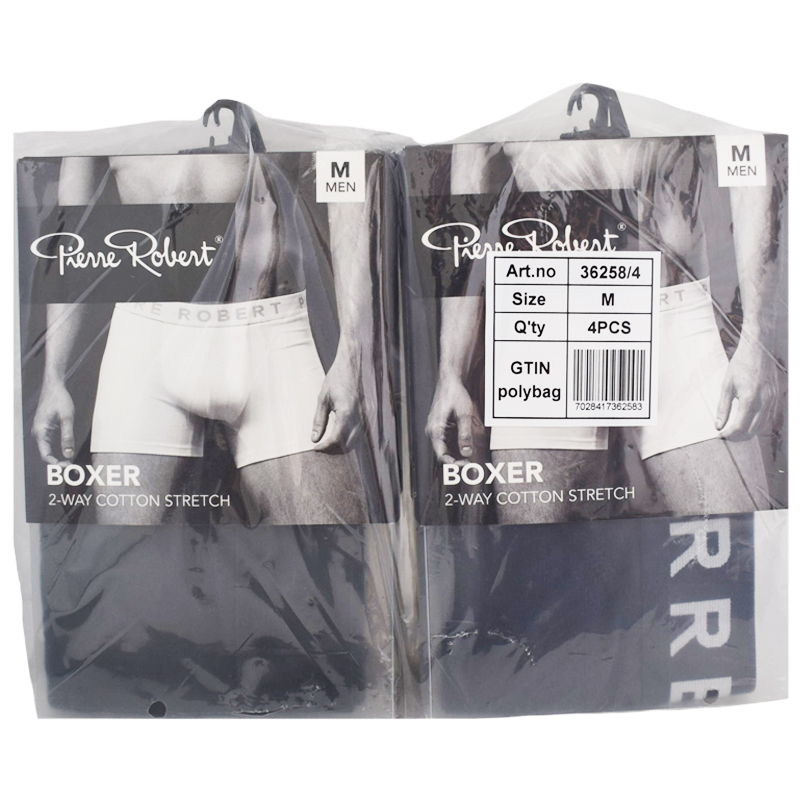 Kalsonger Boxer "Cotton Stretch" Medium 4-pack - 67% rabatt