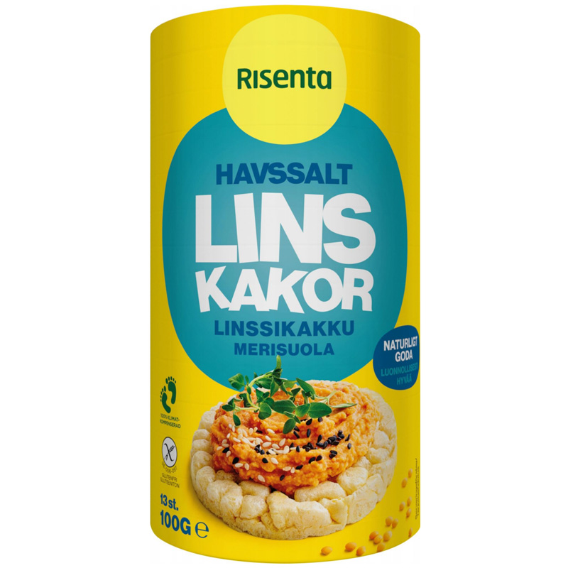 Linskakor Havssalt 100g - 25% rabatt