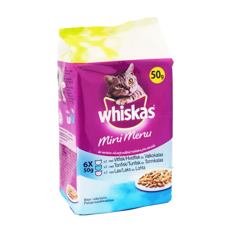 Kattmat "Mini-menu" Fisk - 36% rabatt