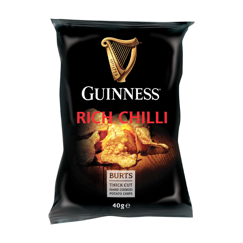 Chips "Rich Chilli" 40g - 58% rabatt
