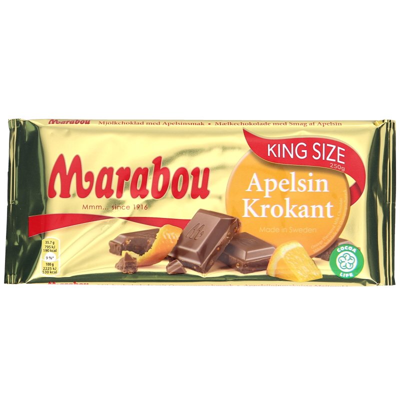 Mjölkchoklad Apelsin - 34% rabatt