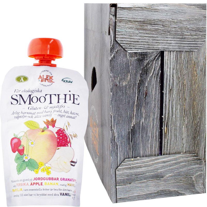 Eko Smoothie Persika & Vanilj 6M 5-pack - 30% rabatt