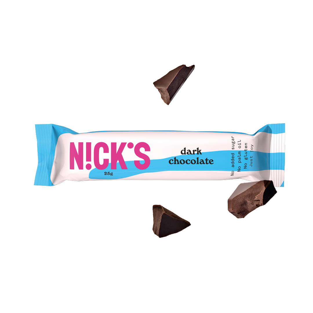 Nicks Dark Chocolate 25g