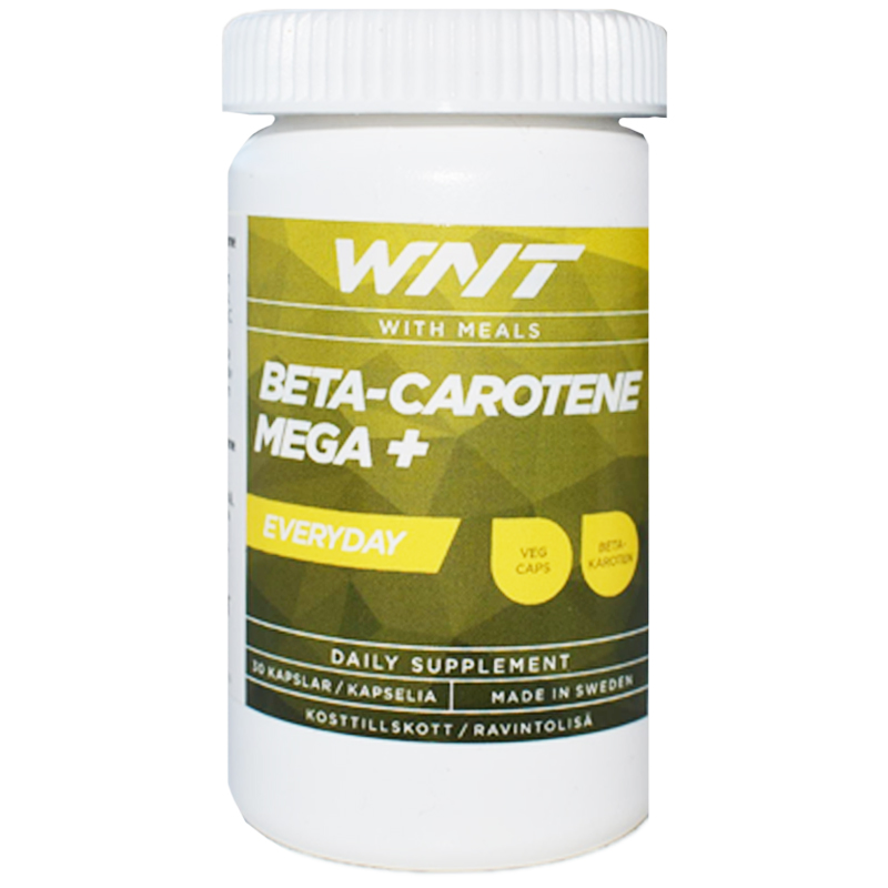 Kosttillskott "Beta-Carotene Mega+" 30-pack - 72% rabatt