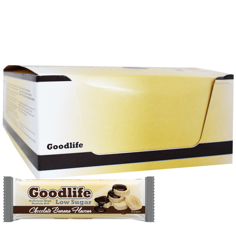 Hel Låda Proteinbars "Chocolate Banana" 15 x 50g - 32% rabatt