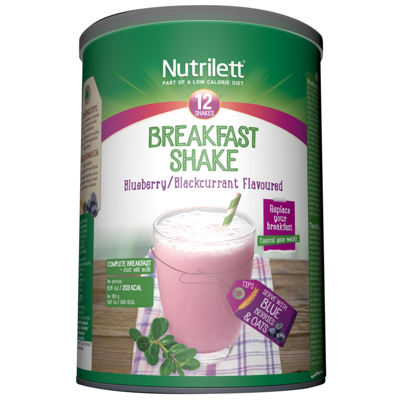 Måltidsersättningsshake Blåbär & Svartvinbär 324g - 67% rabatt