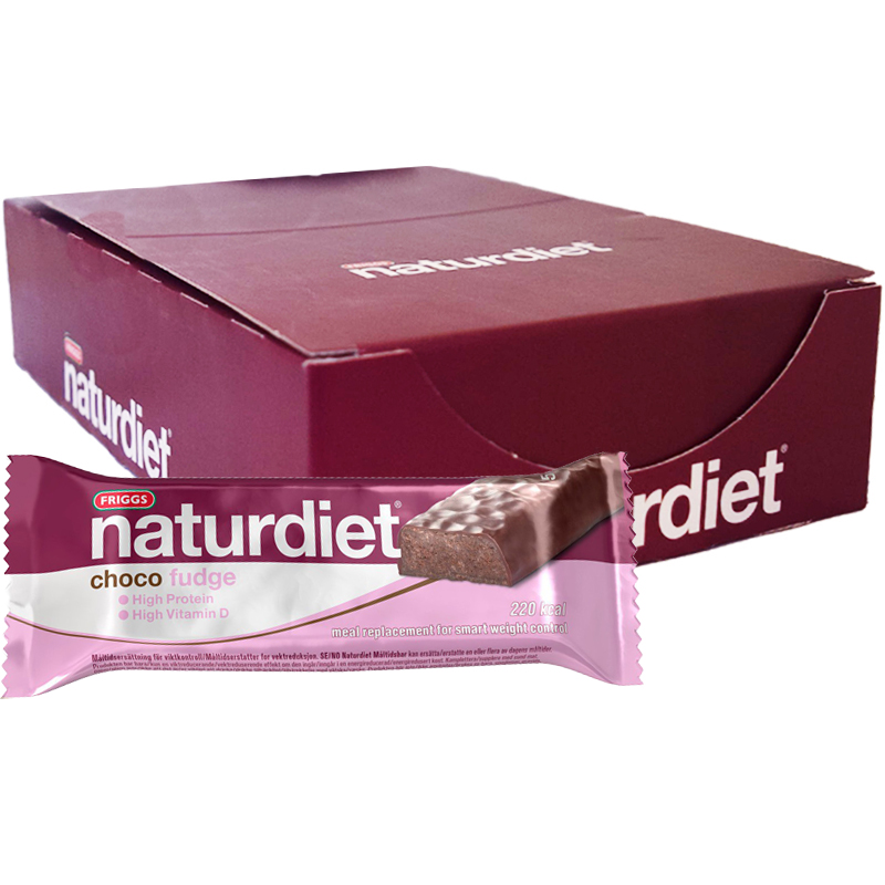 Hel Låda Mealbars "Choco Fudge" 18 x 58g - 39% rabatt