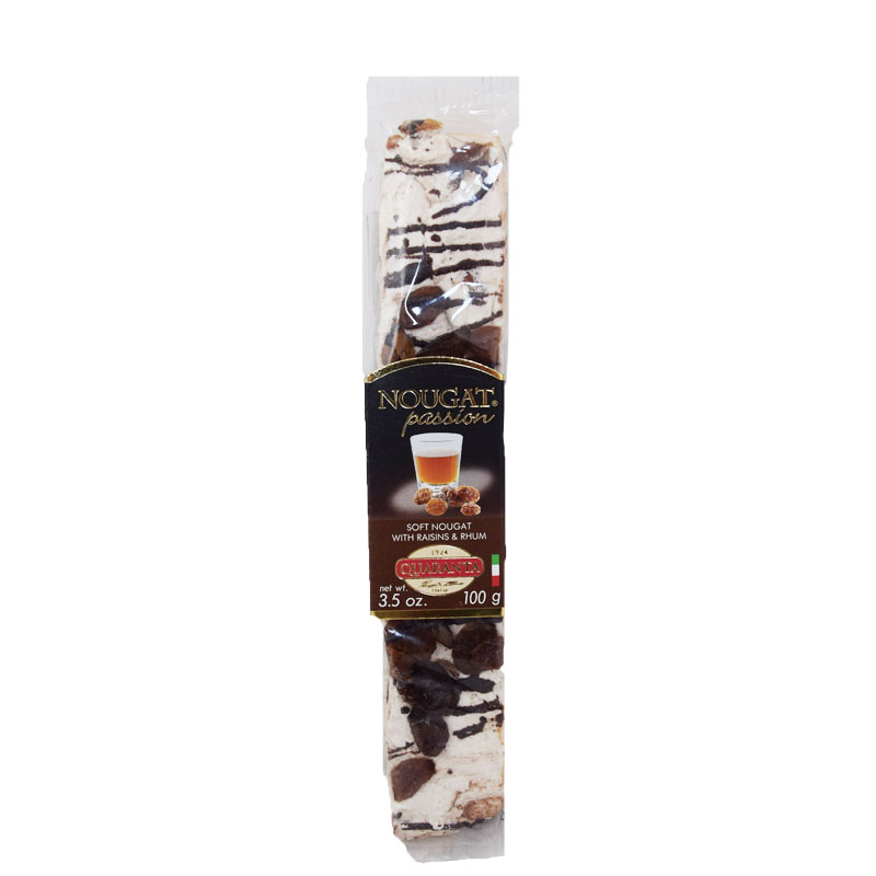 Soft Nougat "Raisins & Rhum" 100g - 60% rabatt