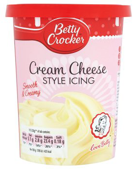 Betty Crocker Cream Cheese Style Icing 400g