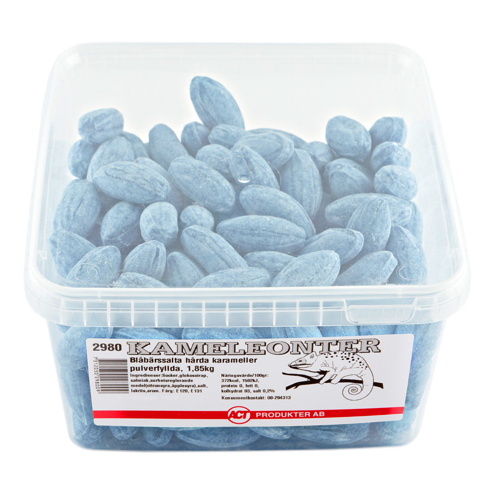Kameleonter Blåbärssalta 1.85kg