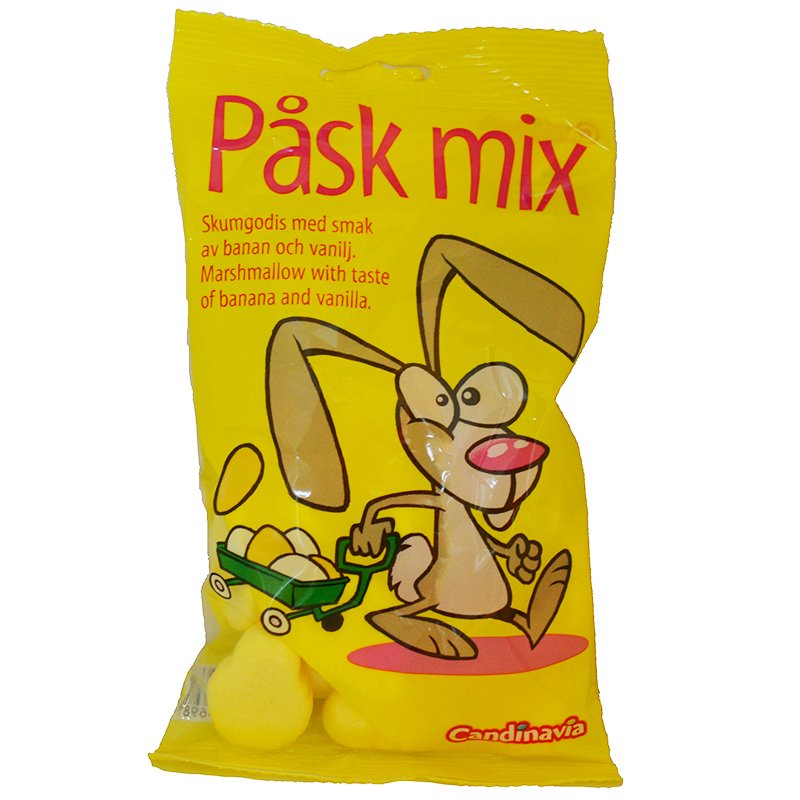 Godis "Påskmix" 80g - 22% rabatt
