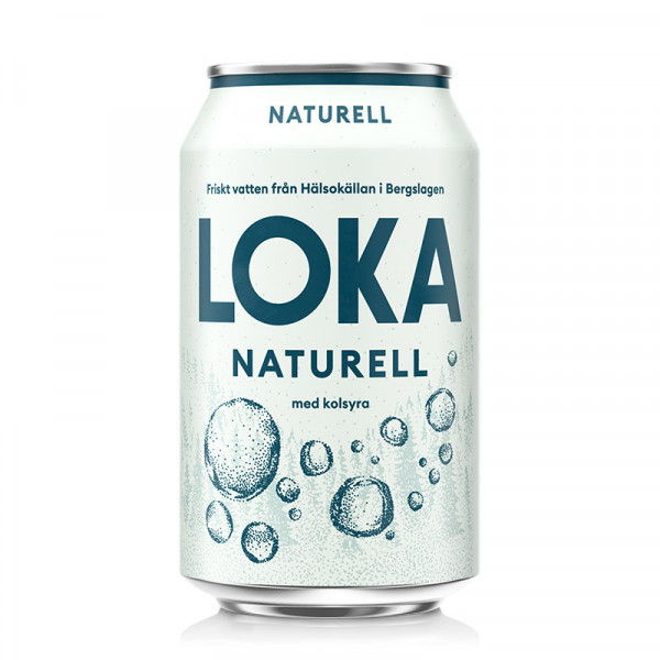 Loka Naturell Burk 33cl