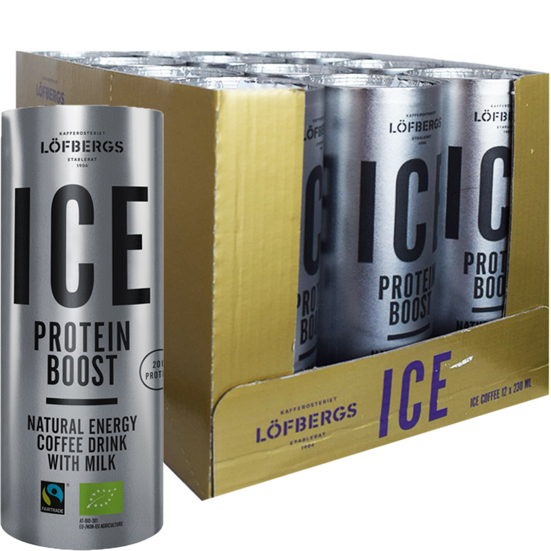 Iskaffedryck Protein Boost 12-pack - 64% rabatt