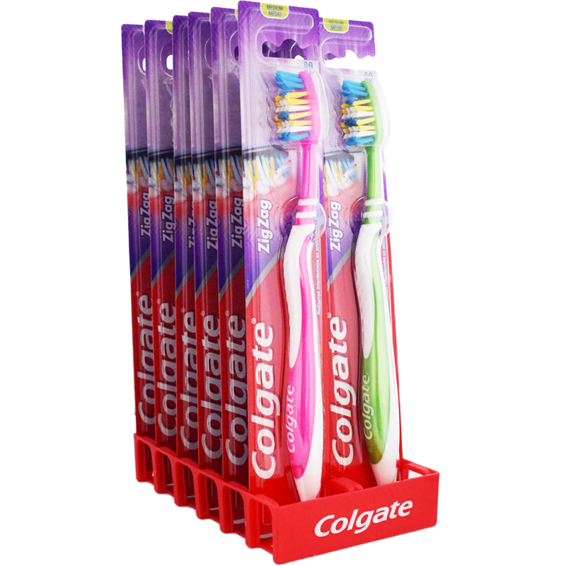 Tandborstar ZigZag Medium 12-pack - 40% rabatt