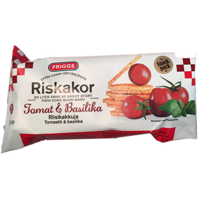 Riskakor Tomat & Basilika Snack-pack - 33% rabatt