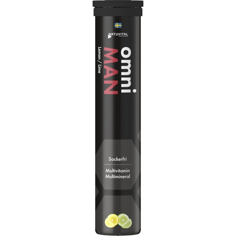 Multivitamin Brustablett Man Citron Lime - 22% rabatt