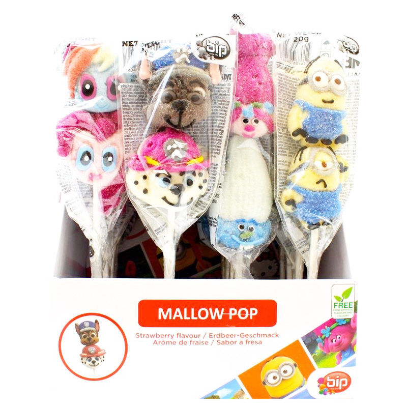 Marshmallowpops Jordgubb 16-pack - 65% rabatt