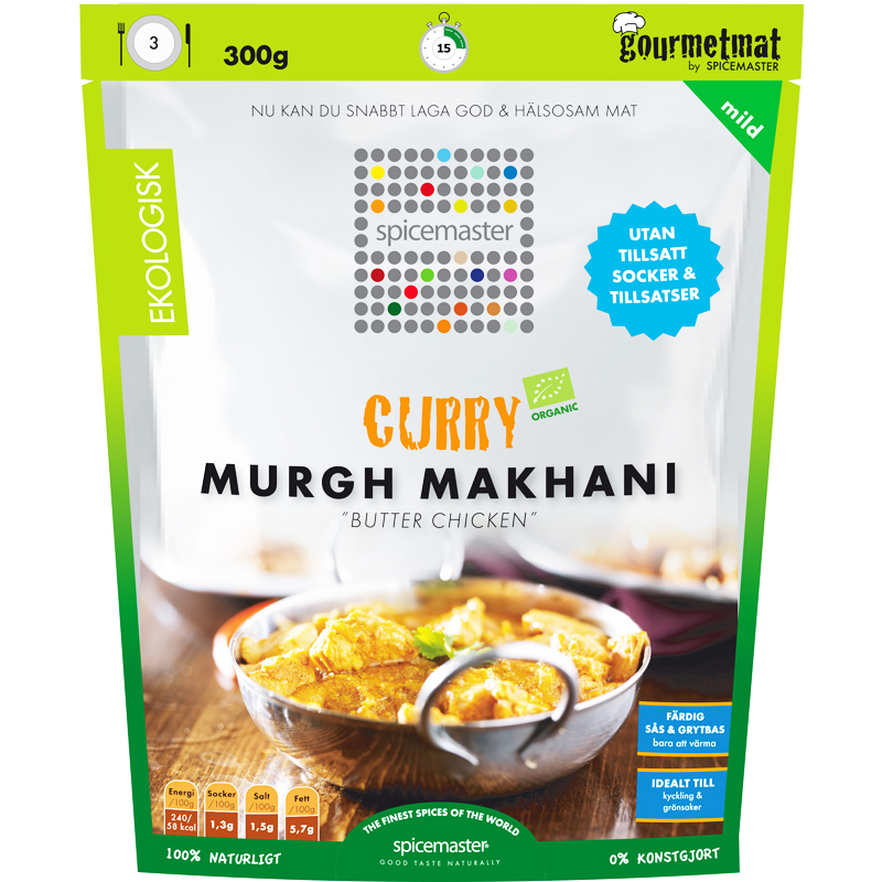 Eko Sås & Grytbas Curry Murgh Makhani Butter Chicken - 34% rabatt