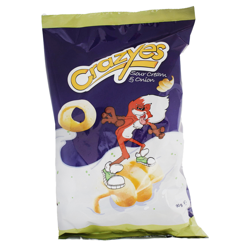 Potatissnacks "Sourcream & Onion" 90g - 36% rabatt