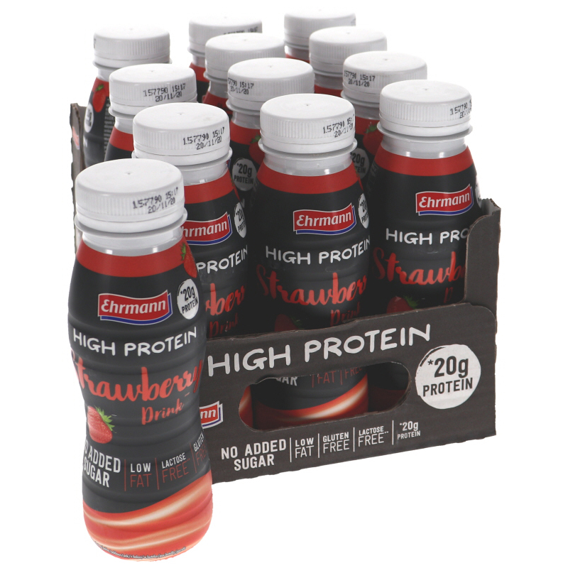Proteindryck Jordgubb 12-pack - 41% rabatt