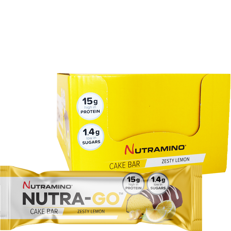 Hel Låda Proteinbars "Cake Zesty Lemon" 12 x 57g - 69% rabatt