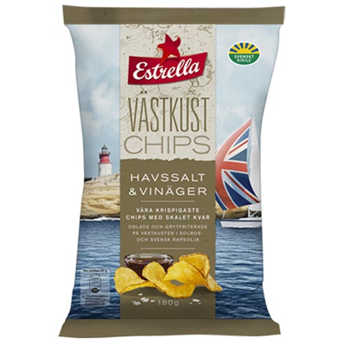 VÄSTKUSTCH.HAVSSALT VINÄGER 180G HELLÅDA