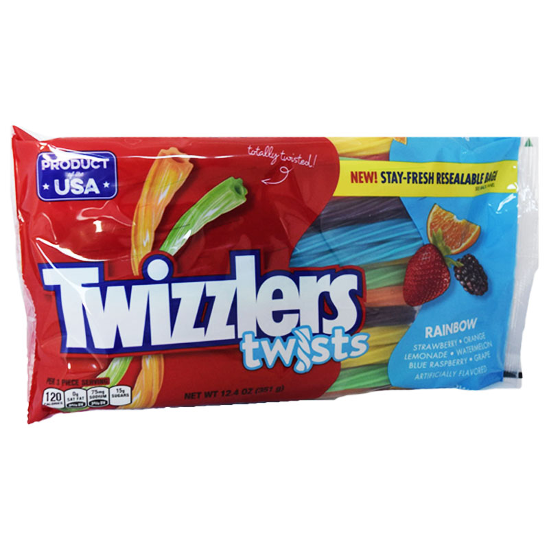 Godisstänger "Twizzlers" 351g - 67% rabatt