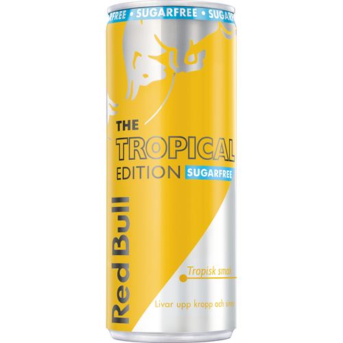 Red Bull Tropical Sockerfri 25cl