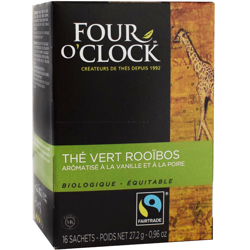 Rooibos & Grönt te, Eko Fairtrade 16p - 60% rabatt
