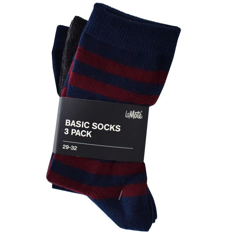 Strumpor Barn Mörk Mix 3-pack 29-32 - 34% rabatt