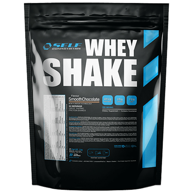 Proteinpulver Shake "Smooth Chocolate" 1kg - 45% rabatt