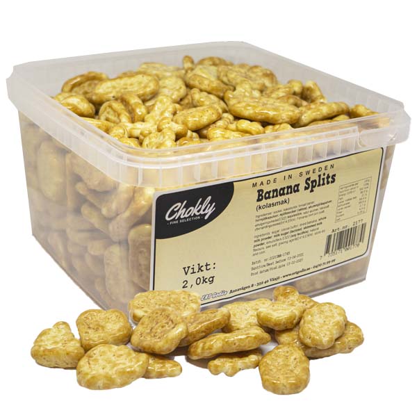 Banana Splits Chokly - 2 kg
