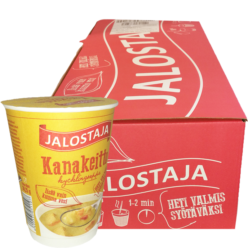 Hel låda Soppa "Kyckling" 10 x 38g - 57% rabatt