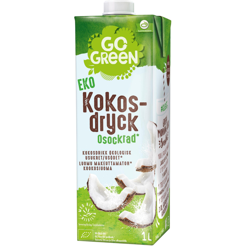 Eko Kokosdryck Osockrad 1l - 32% rabatt
