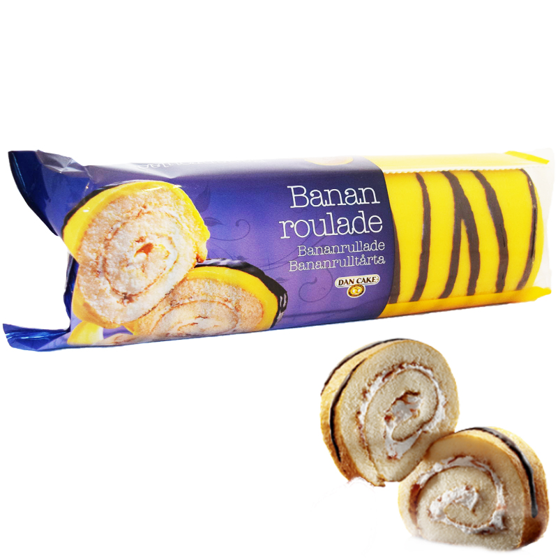 Rulltårta Banan 350g - 70% rabatt