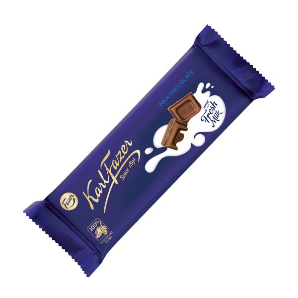Karl Fazer Mjölkchoklad 70g x 20 st