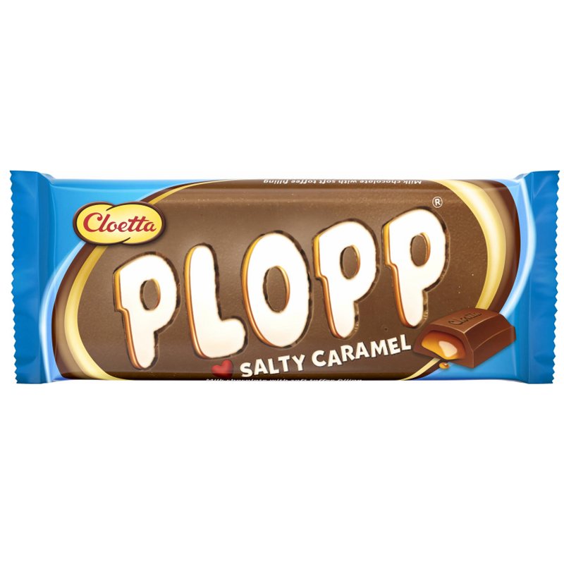 Godis "Plopp Salty Caramel" 80g - 41% rabatt