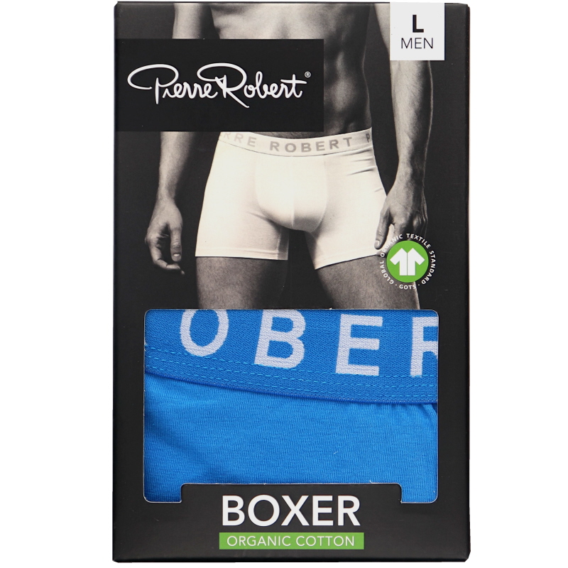 Boxershorts Ekologisk Bomull Turkos Stlk L - 60% rabatt