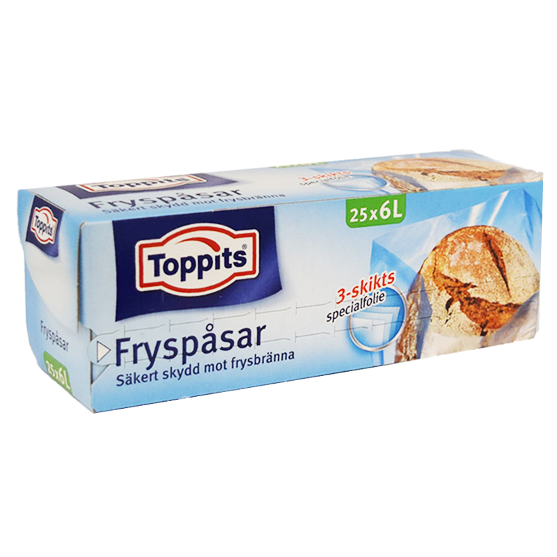 Fryspåsar 25 x 6l - 17% rabatt