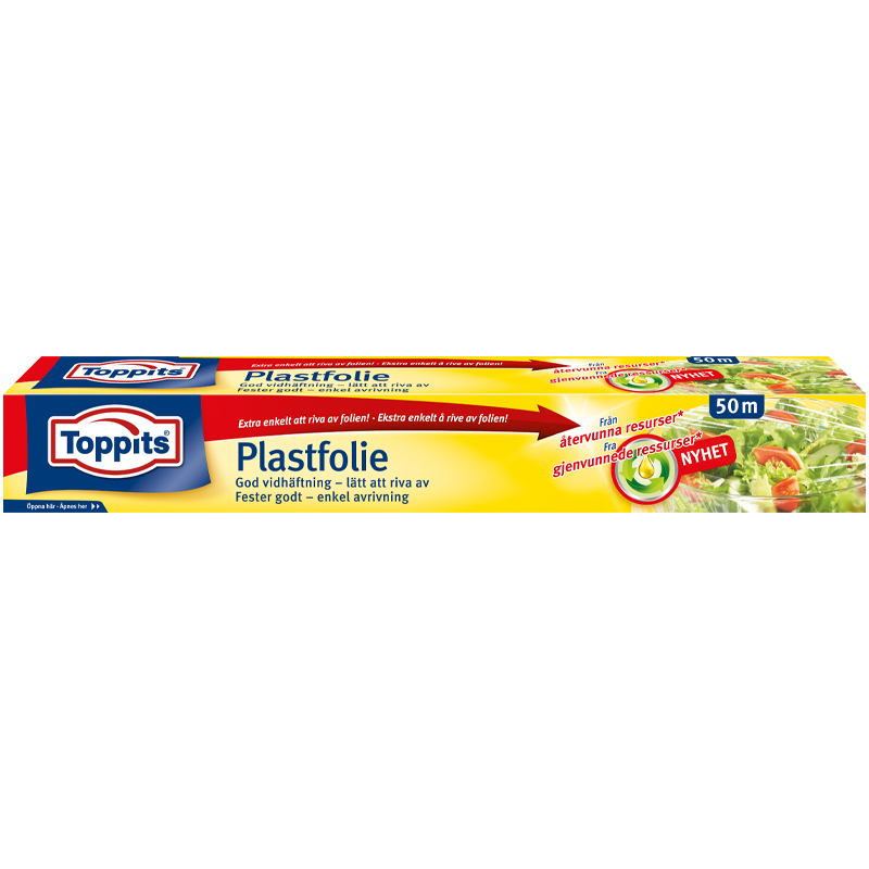 Plastfolie 50m x 32,5cm - 17% rabatt