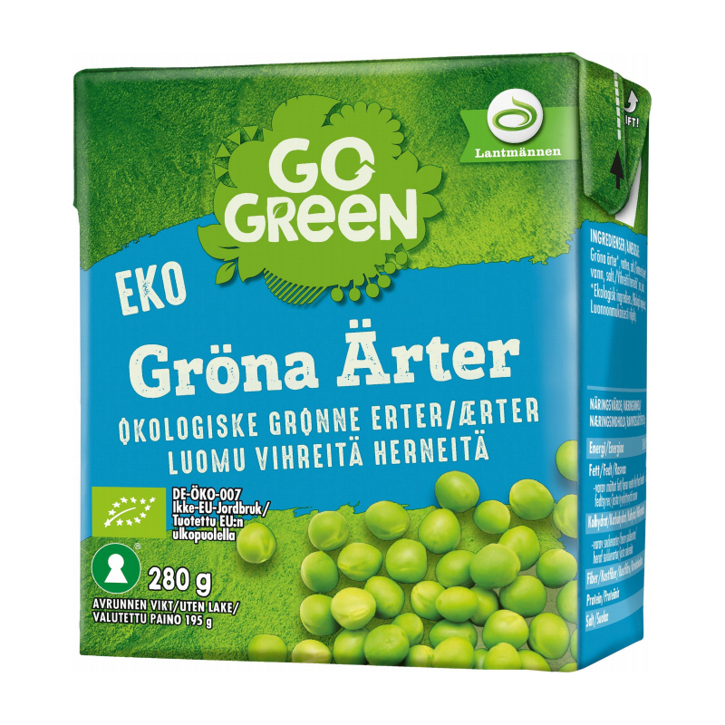Eko Gröna Ärtor - 29% rabatt