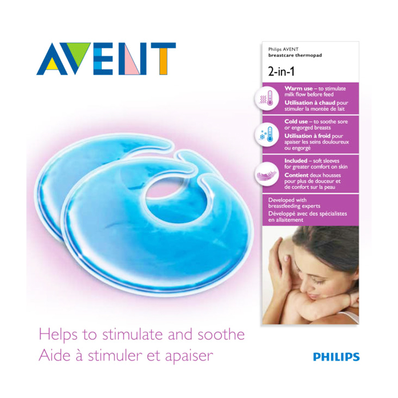 Termokupor "Avent 2-in1" 2-pack - 50% rabatt