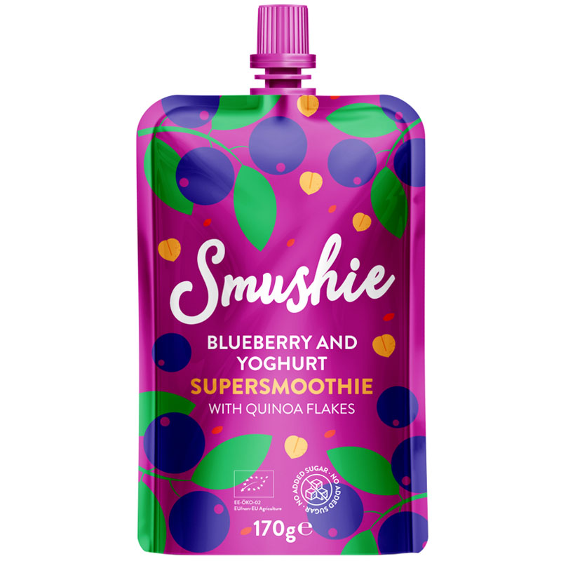Eko Smoothie "Blueberry & Yoghurt" 170g - 34% rabatt